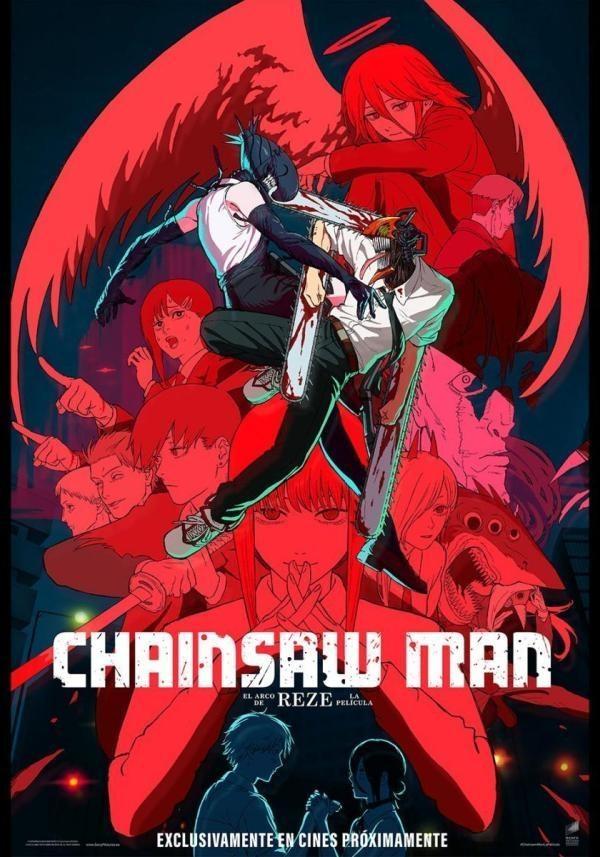 Caratula CHAINSAW MAN - LA PELÍCULA: EL ARCO DE REZE 3D