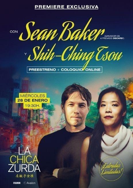 Caratula LA CHICA ZURDA - PREESTRENO