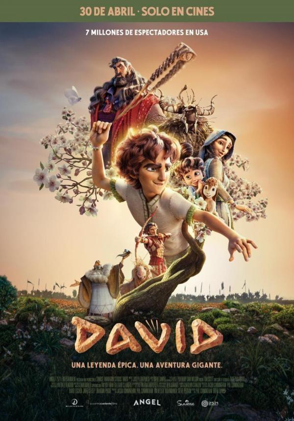 Caratula DAVID: UNA AVENTURA GIGANTE