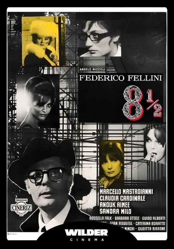 Caratula FELLINI 8 1/2 (1963)