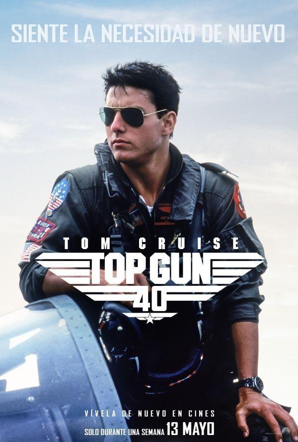 Caratula TOP GUN (1986) - 40 ANIVERSARIO