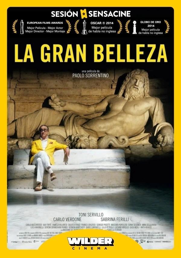 Caratula LA GRAN BELLEZA - WILDER CINEMA