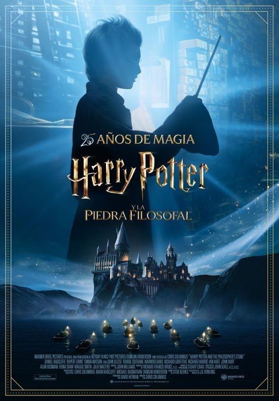 Caratula HARRY POTTER Y LA PIEDRA FILOSOFAL (20 ANIVERSARIO)