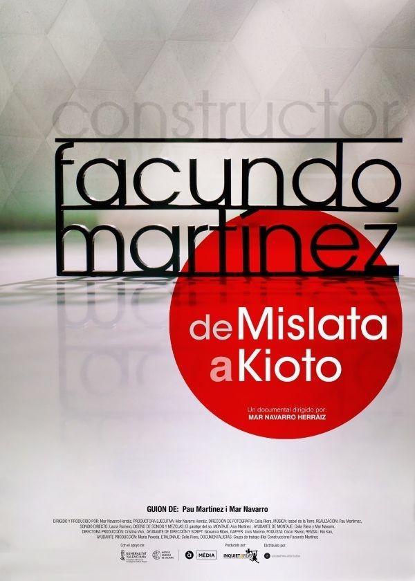 Caratula FACUNDO MARTÍNEZ, DE MISLATA A KIOTO (41º MOSTRA DE VALÈNCIA)